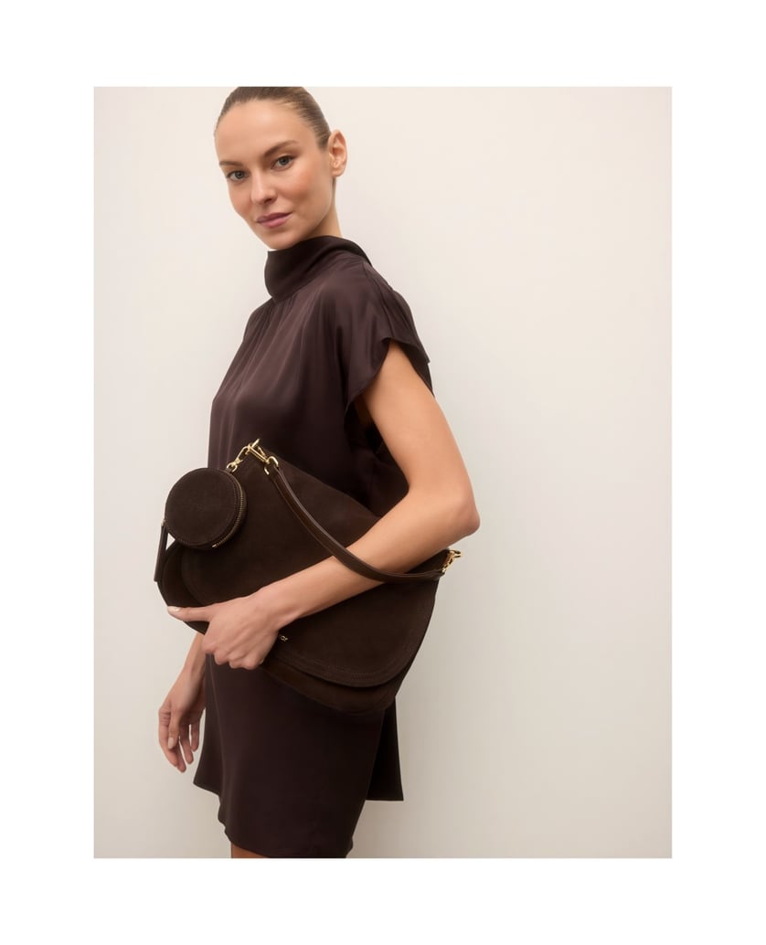 Kazar-Suede-bag-with-detachable-purse-and-two-belts-tmavá-hnedá