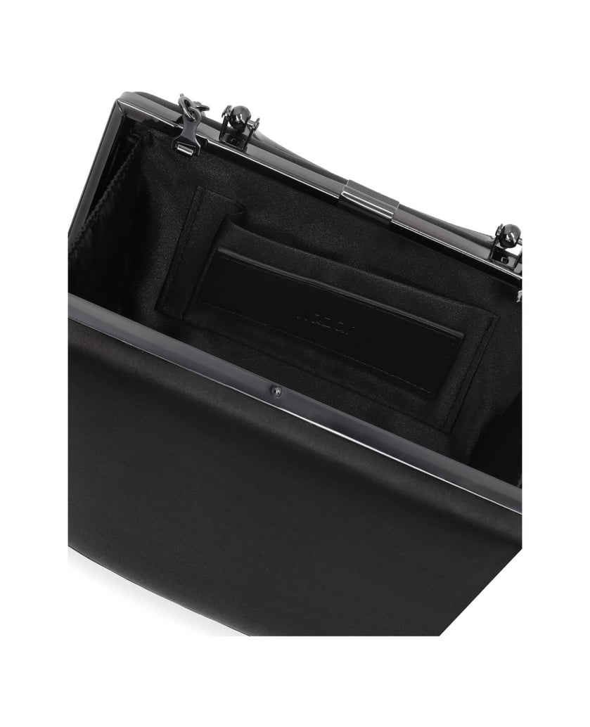 Kazar-Black-rigid-form-clutches-with-handle-čierna