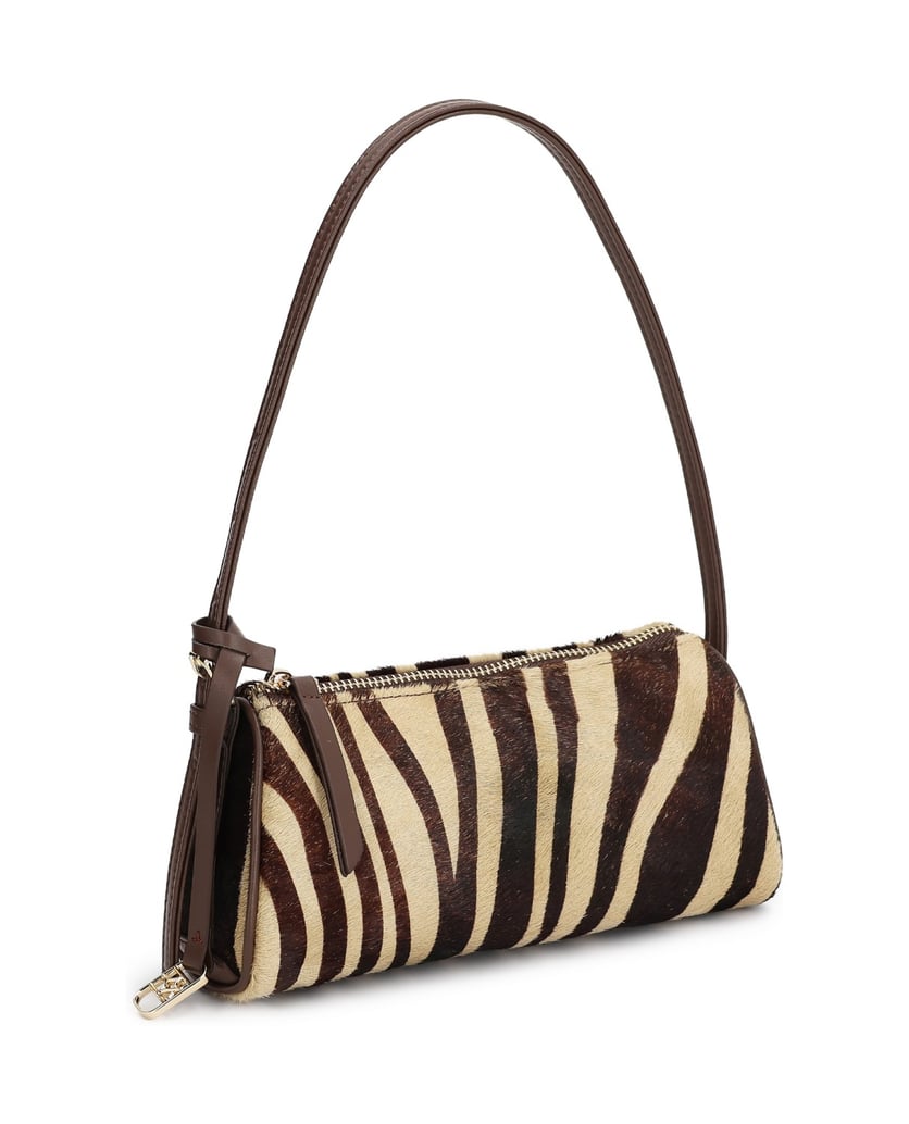 Kazar-Small-zebra-print-hair-on-leather-bag-hnedá