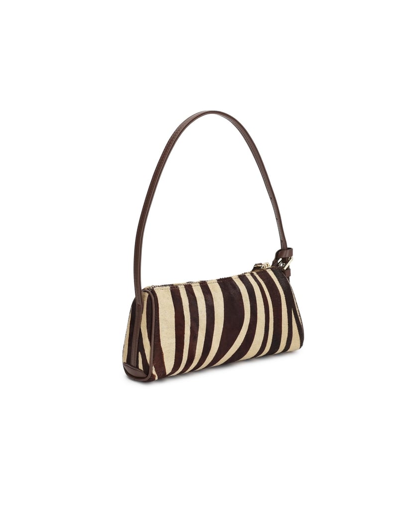 Kazar-Small-zebra-print-hair-on-leather-bag-hnedá