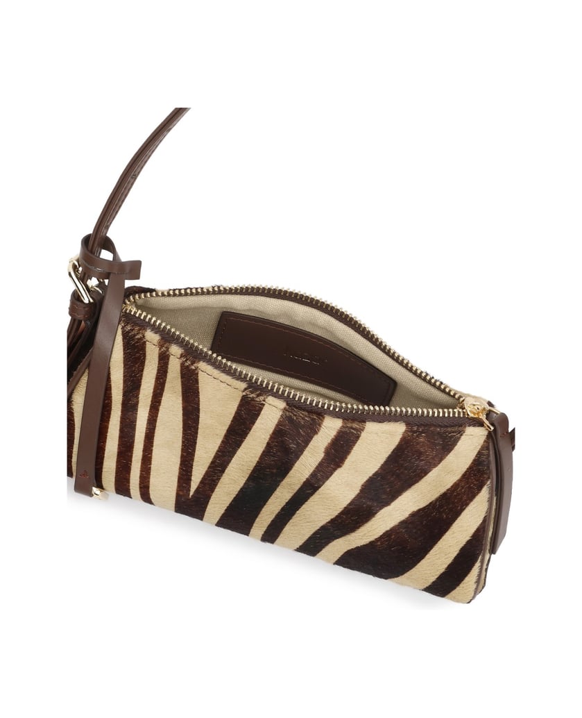 Kazar-Small-zebra-print-hair-on-leather-bag-hnedá