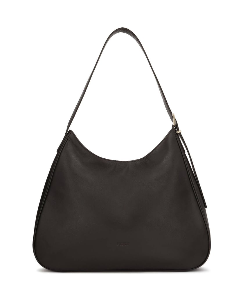 Kazar-Brown-genuine-leather-hobo-bag-with-adjustable-straps-hnědá