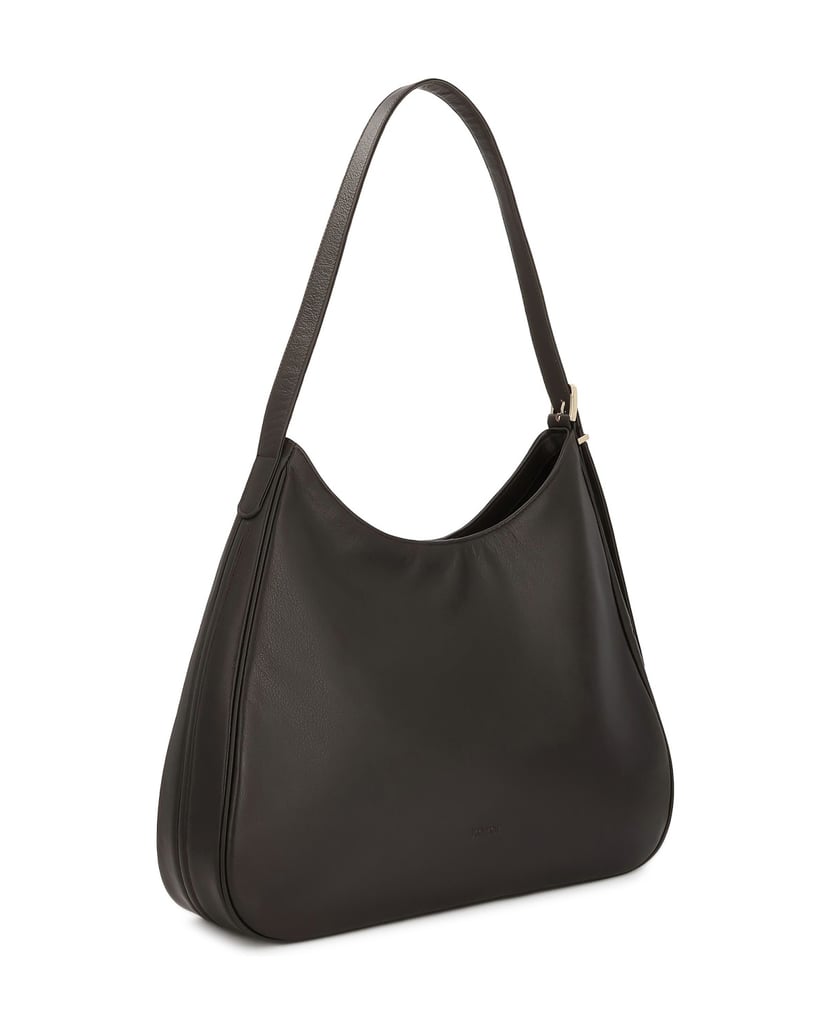 Kazar-Brown-genuine-leather-hobo-bag-with-adjustable-straps-hnědá