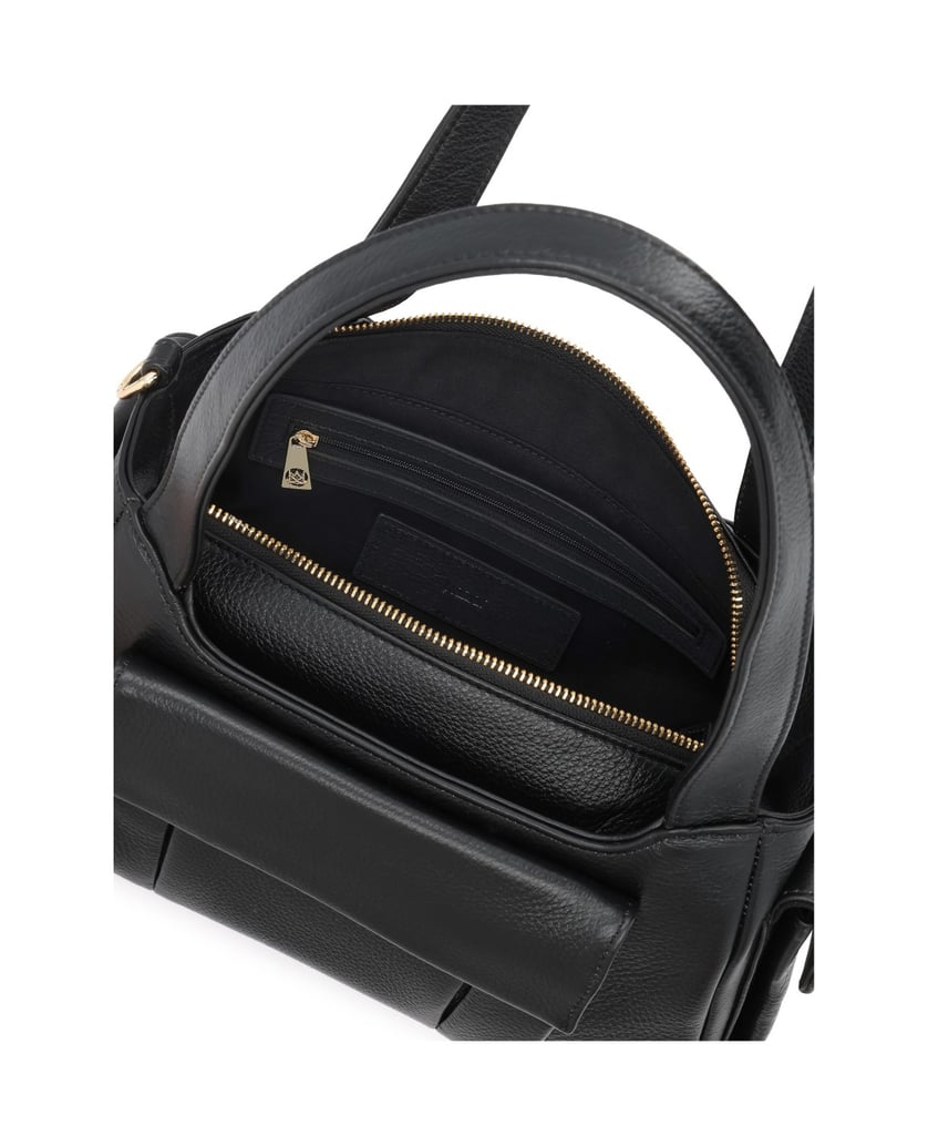 Kazar-Black-shoulder-bags-with-side-pockets-čierna