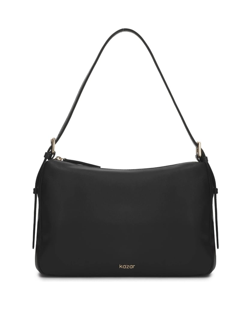 Kazar-Classic-black-smooth-leather-bag-čierna