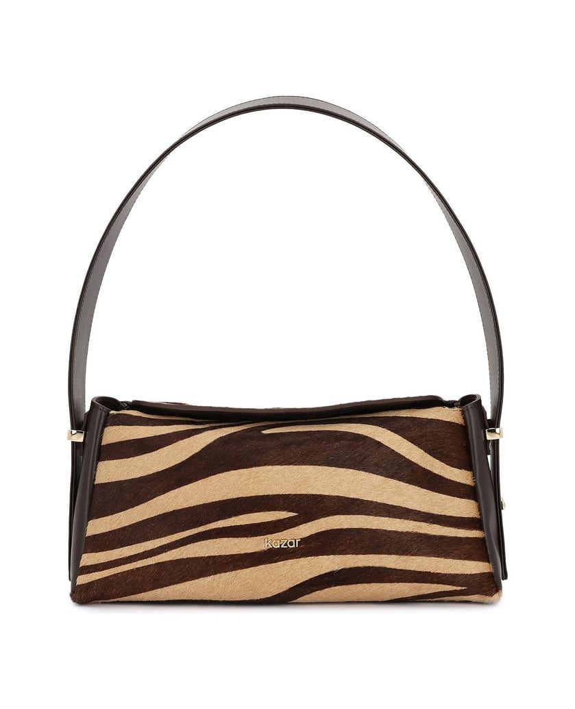 Kazar-Small-zebra-print-hair-on-leather-bag-hnedá