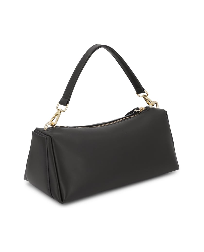 Kazar-Black-leather-bag-with-two-detachable-straps-čierna