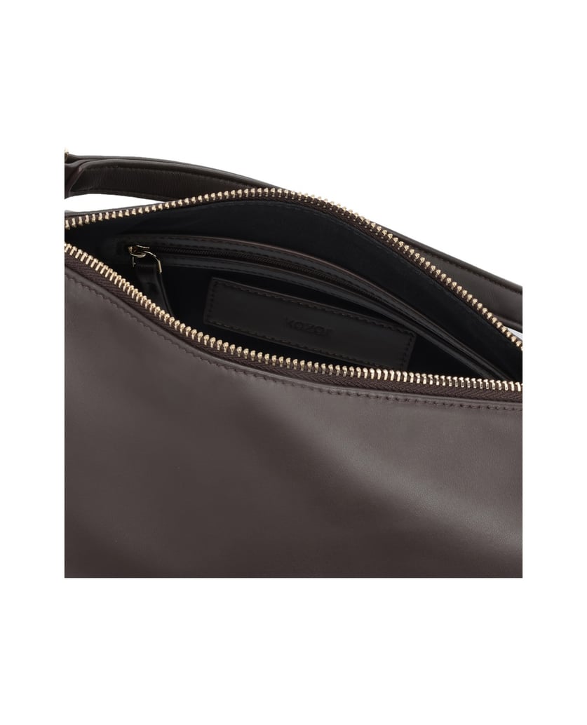 Kazar-Minimalist-dark-brown-leather-bags-tmavě-hnědá