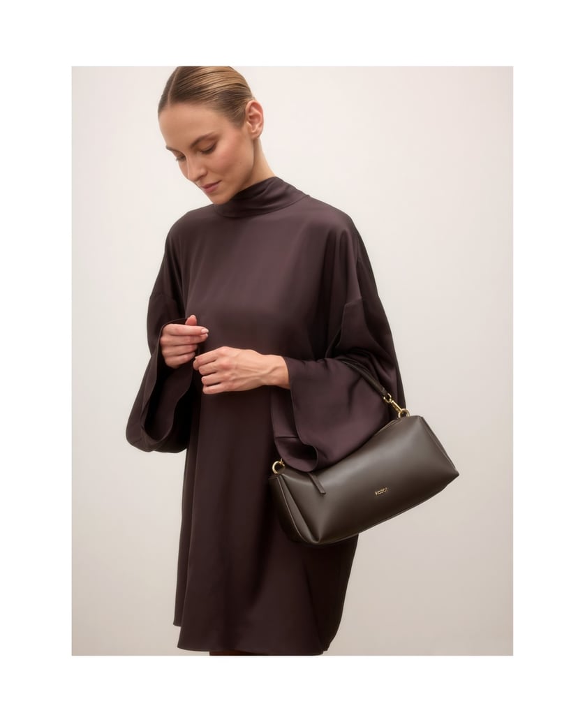 Kazar-Minimalist-dark-brown-leather-bags-tmavá-hnedá