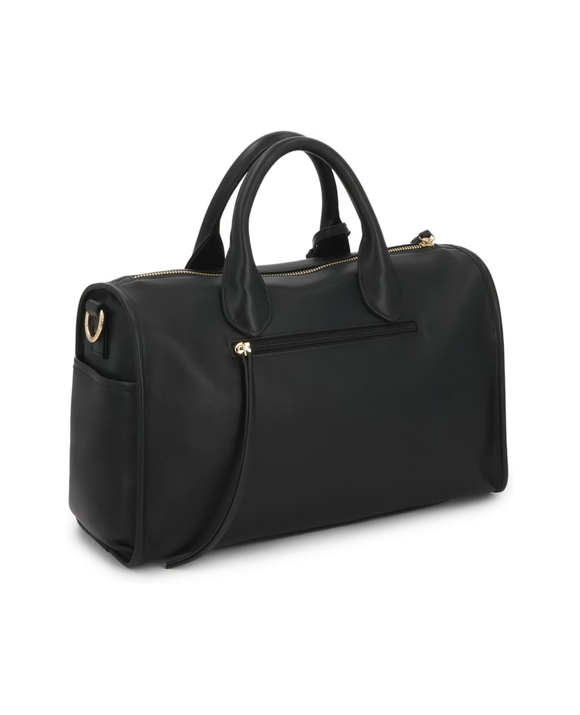 Kazar-Leather-bag-with-detachable-strap-čierna
