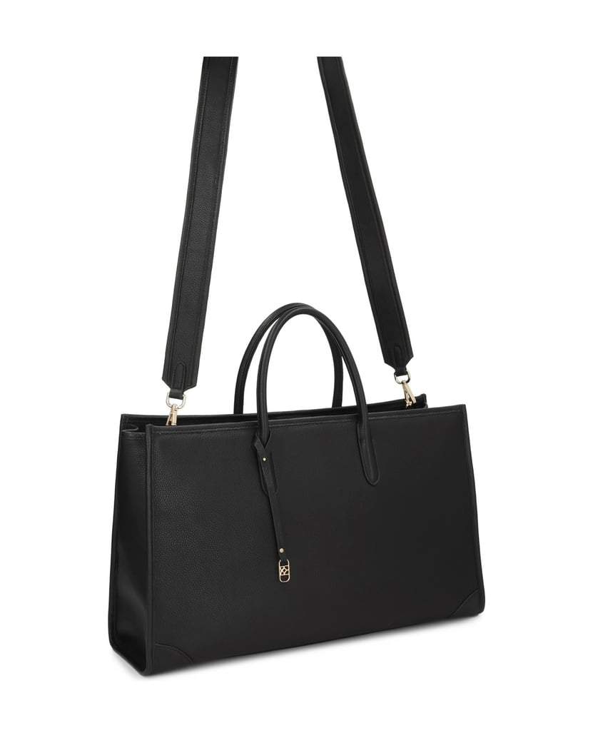 Kazar-Black-leather-smart-office-style-bags-čierna