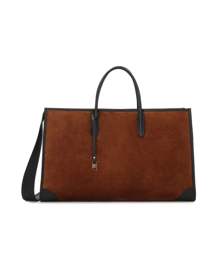 Kazar-Large-suede-bag-with-contrasting-inserts-ťavia