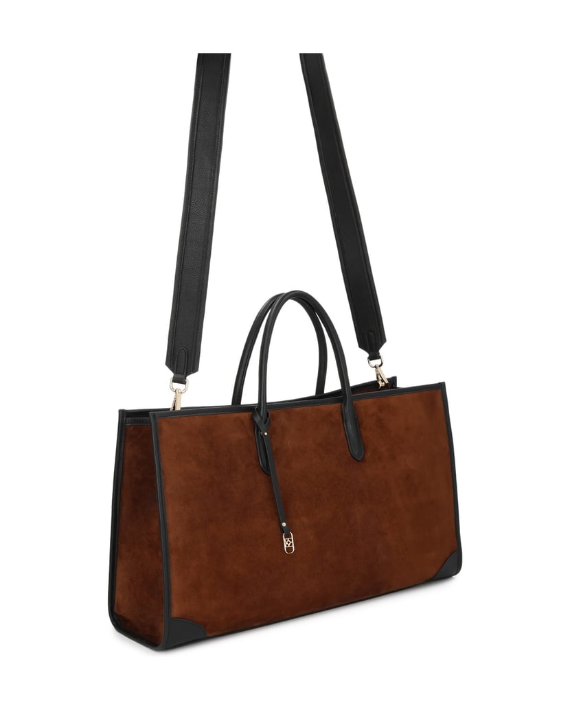 Kazar-Large-suede-bag-with-contrasting-inserts-ťavia