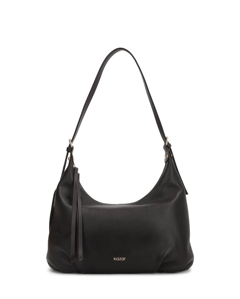 Kazar-Dark-brown-leather-bag-with-soft-form-tmavá-hnedá