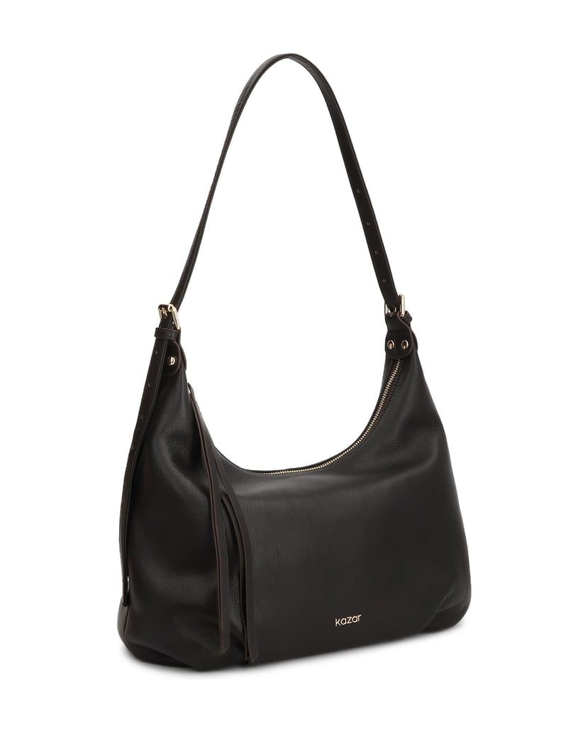 Kazar-Dark-brown-leather-bag-with-soft-form-tmavá-hnedá