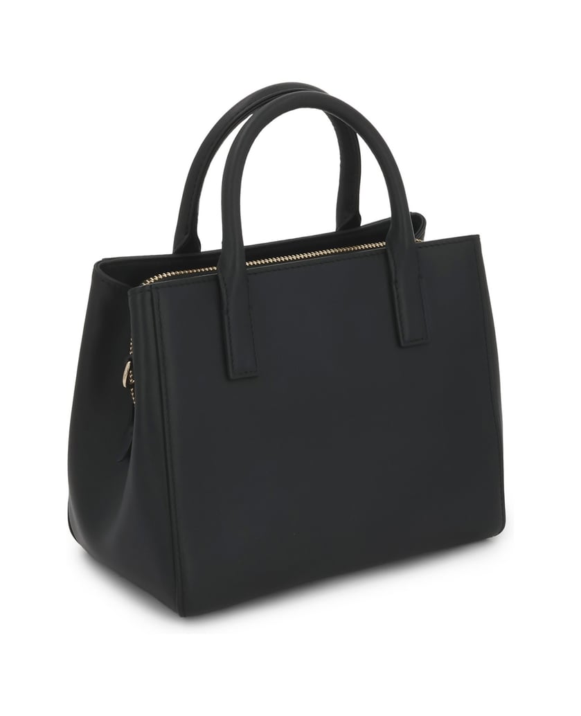 Kazar-Snake-embossed-leather-bag-čierna