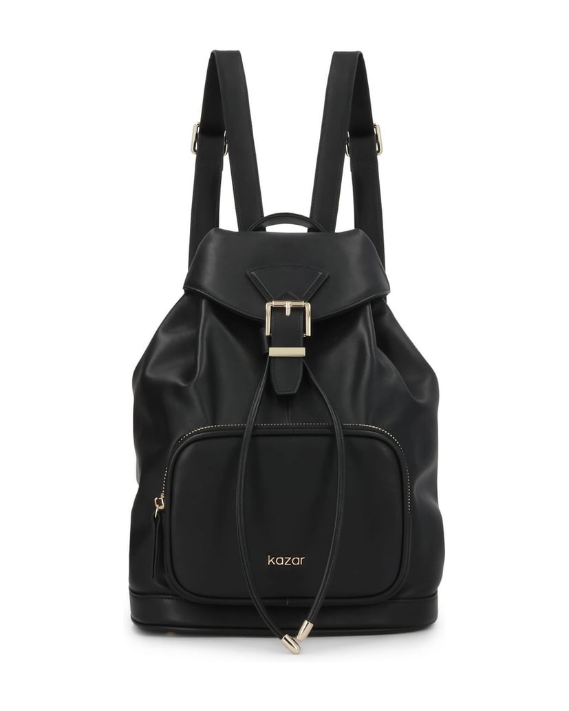 Kazar-Black-leather-backpack-with-gold-details-čierna
