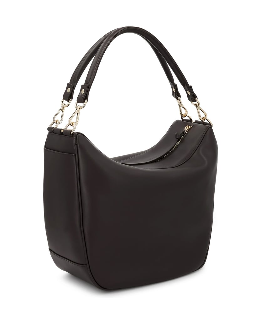 Kazar-Dark-brown-leather-hobo-bag-with-adjustable-straps-tmavá-hnedá