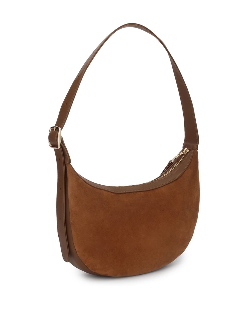 Kazar-Suede-shoulder-bags-in-brown-shade-with-adjustable-strap-hnědá