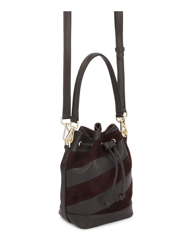 Kazar-Dark-brown-suede-and-leather-bucket-bag-tmavě-hnědá