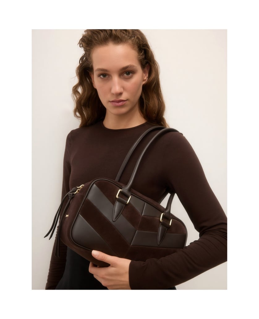 Kazar-Bags-in-suede-and-smooth-leather-in-a-geometric-pattern-tmavá-hnedá