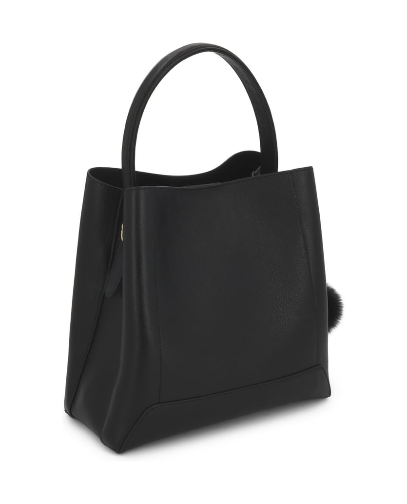 Kazar-Black-leather-bag-with-monogram-čierna