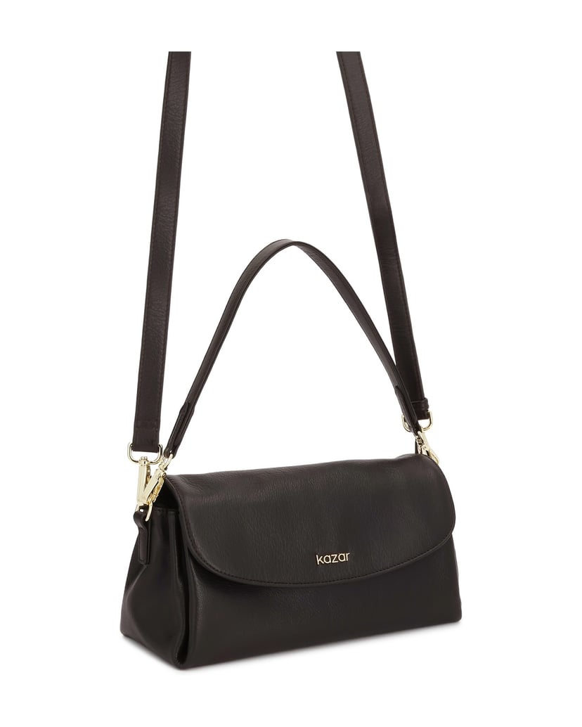 Kazar-Brown-leather-flap-handbag-with-a-flap-detachable-handle-hnedá