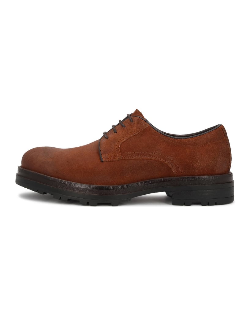 Kazar-Brown-suede-derby-with-trep-sole-hnedá