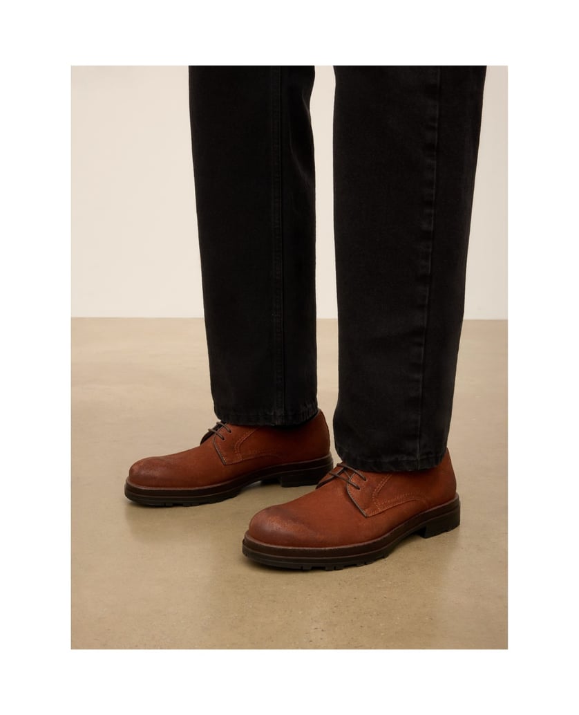 Kazar-Brown-suede-derby-with-trep-sole-hnědá