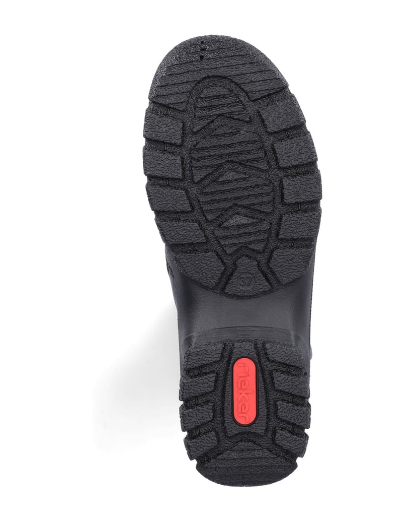 Rieker-Krátke-čižmy-Z7263-čierna