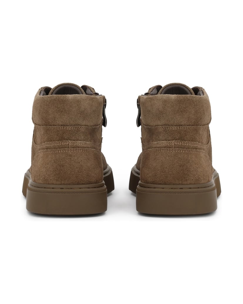 Kazar-Suede-sneakers-in-khaki-color-khaki