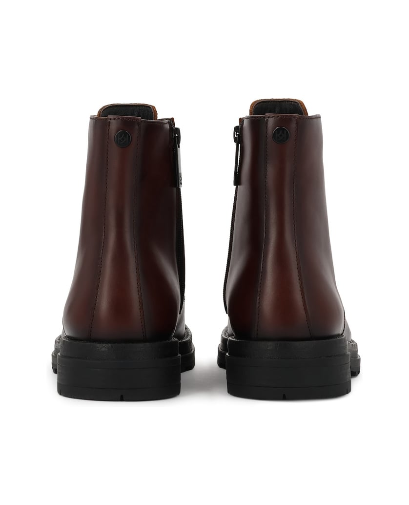 Kazar-Brown-men's-genuine-leather-flat-ankle-boots-with-insulation-hnědá