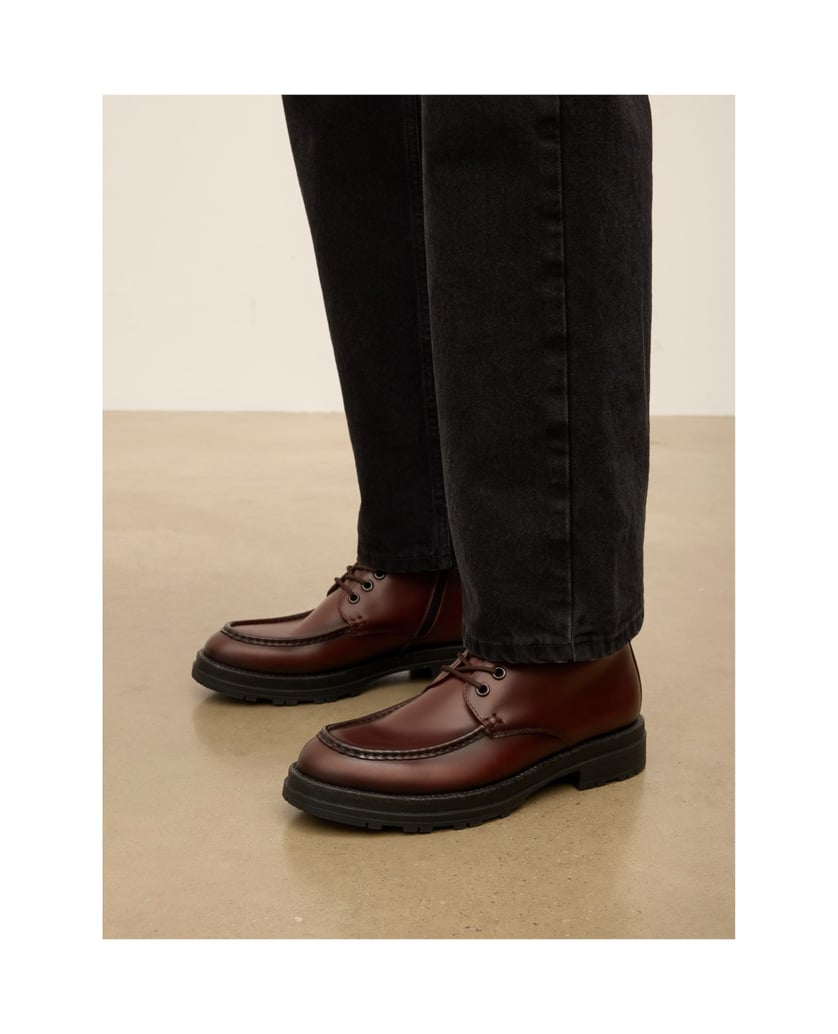 Kazar-Brown-men's-genuine-leather-flat-ankle-boots-with-insulation-hnědá