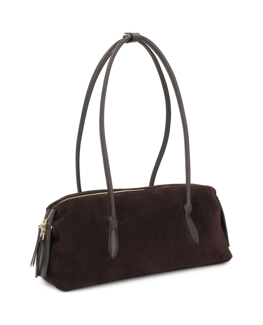 Kazar-Braune-schultertaschen-aus-wildleder-und-glattleder-dunkelbraun