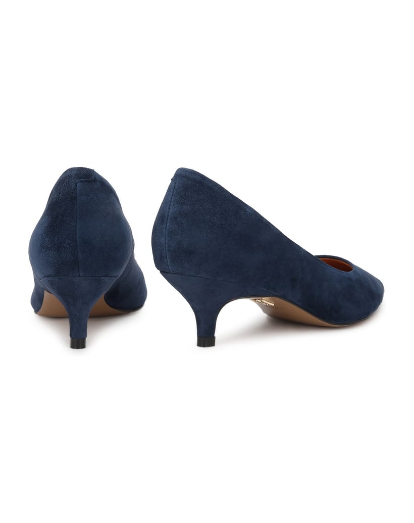 Kazar-Navy-blue-suede-pumps-with-low-heel-tmavá-modrá