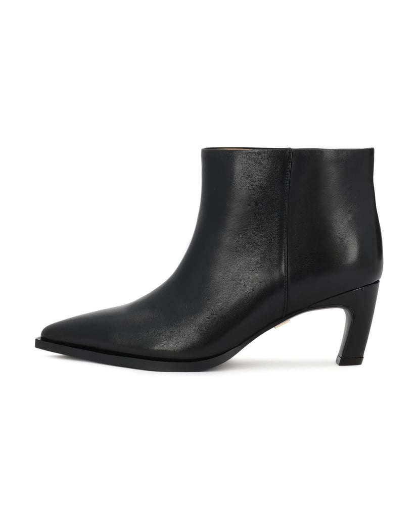 Kazar-Black-EDITIONS-booties-with-sculptural-heel-černá