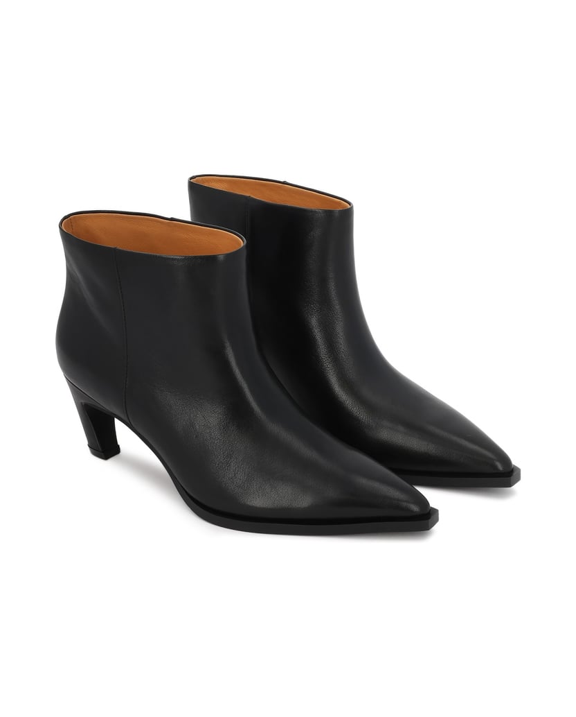 Kazar-Black-EDITIONS-booties-with-sculptural-heel-černá