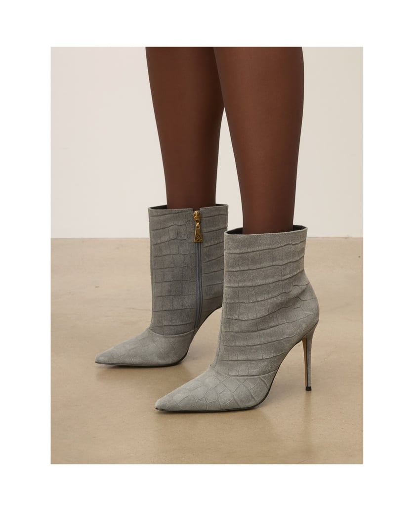 Kazar-Grey-embossed-nubuck-booties-on-a-high-stiletto-heel-šedá