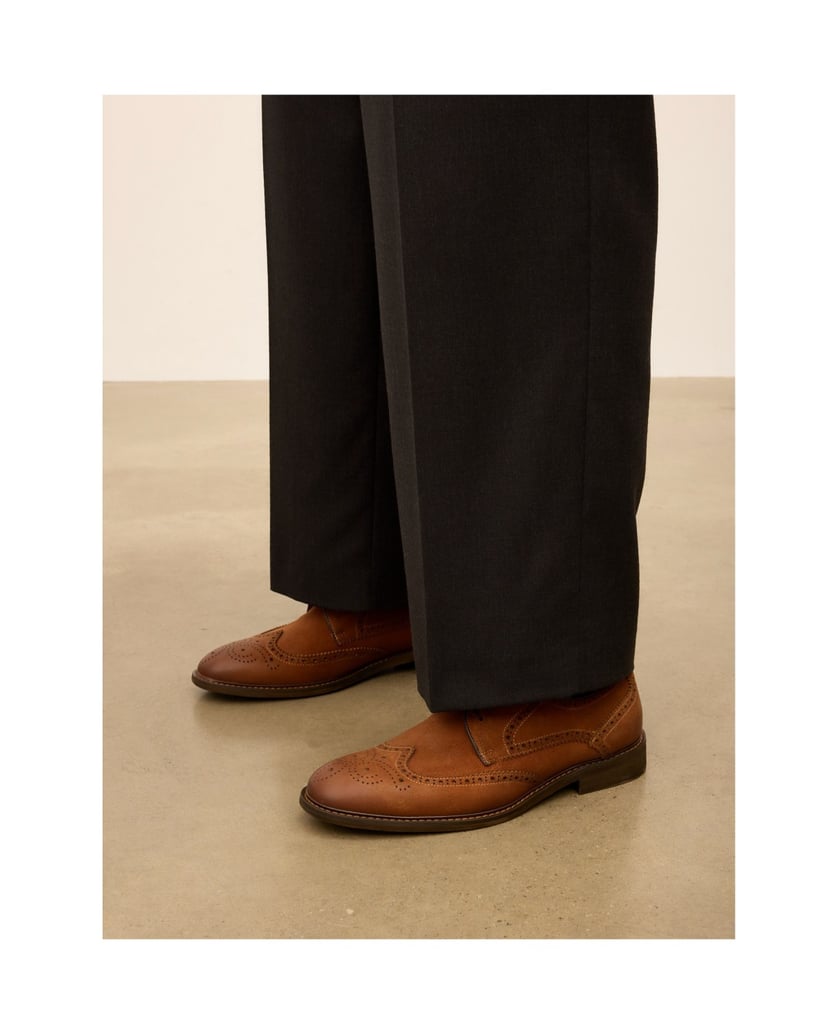 Kazar-Brown-suede-half-shoes-with-openwork-embellishment-hnedá
