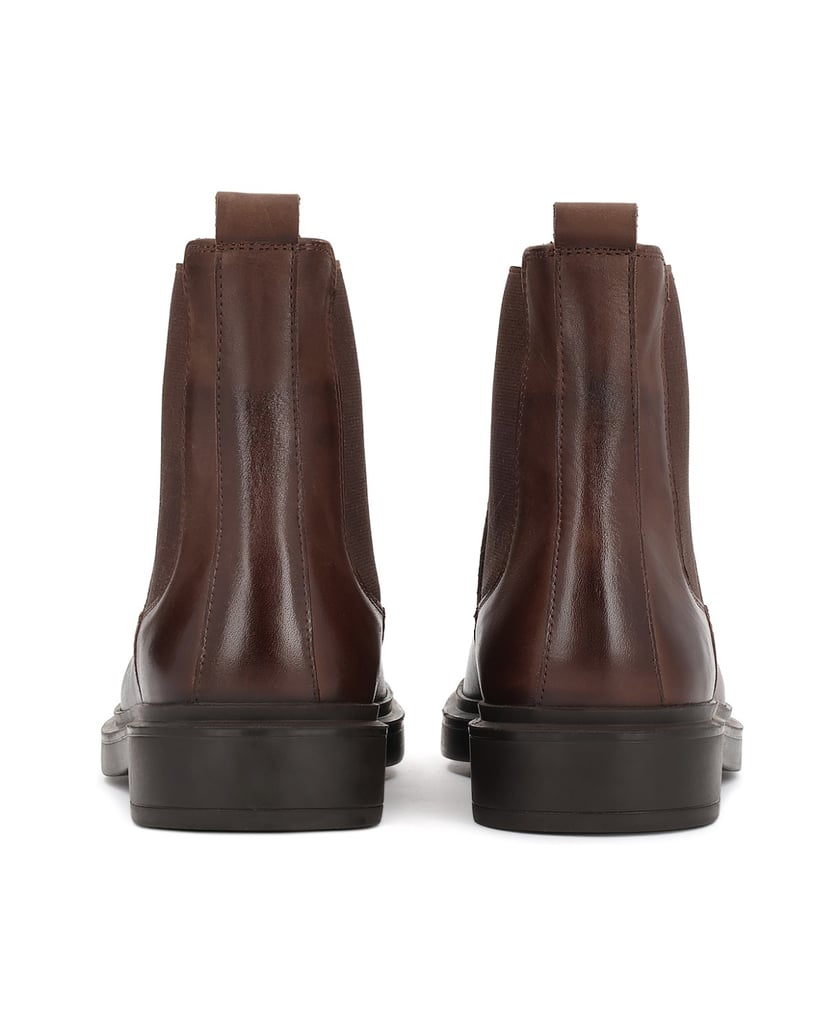Kazar-Brown-leather-chelsea-boots-in-a-smart-casual-style-hnědá