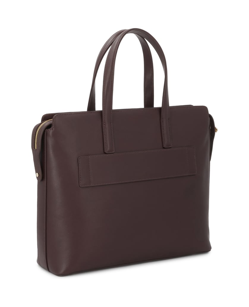 Kazar-An-elegant-maroon-leather-business-bag-červená