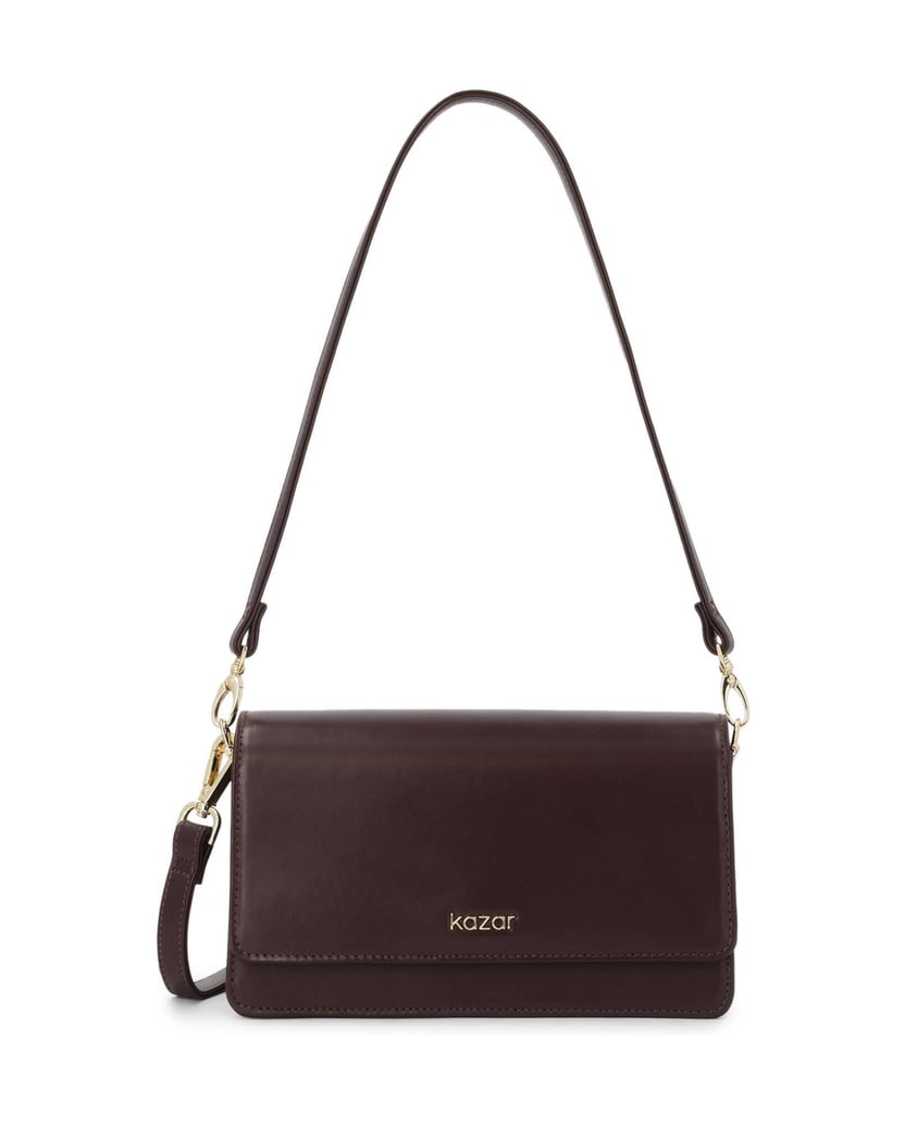 Kazar-Maroon-leather-accordion-style-shoulder-bag-červená