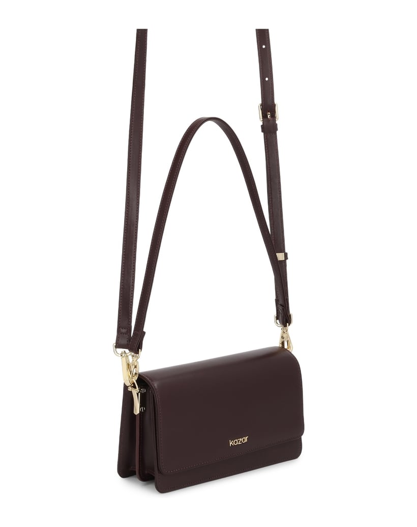 Kazar-Maroon-leather-accordion-style-shoulder-bag-červená