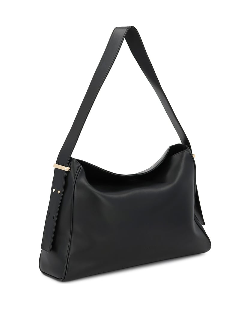 Kazar-Black-shoulder-bag-with-a-wide-shoulder-strap-čierna