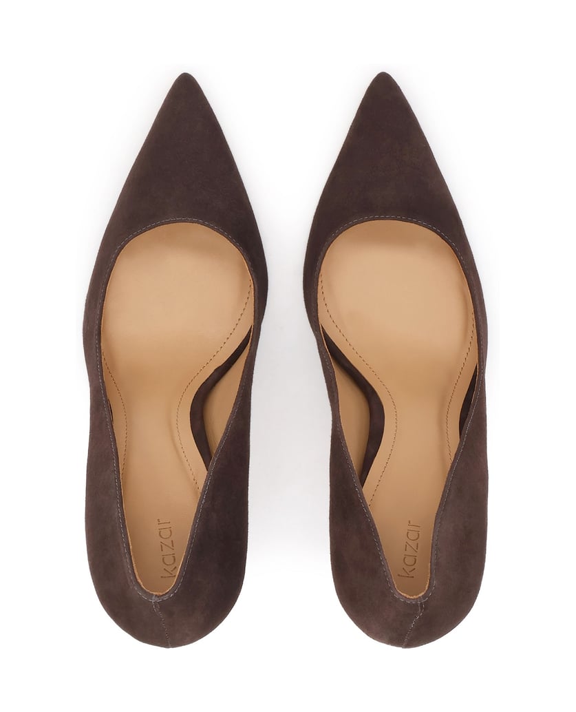 Kazar-Brown-suede-pumps-on-a-high-stiletto-heel-hnedá