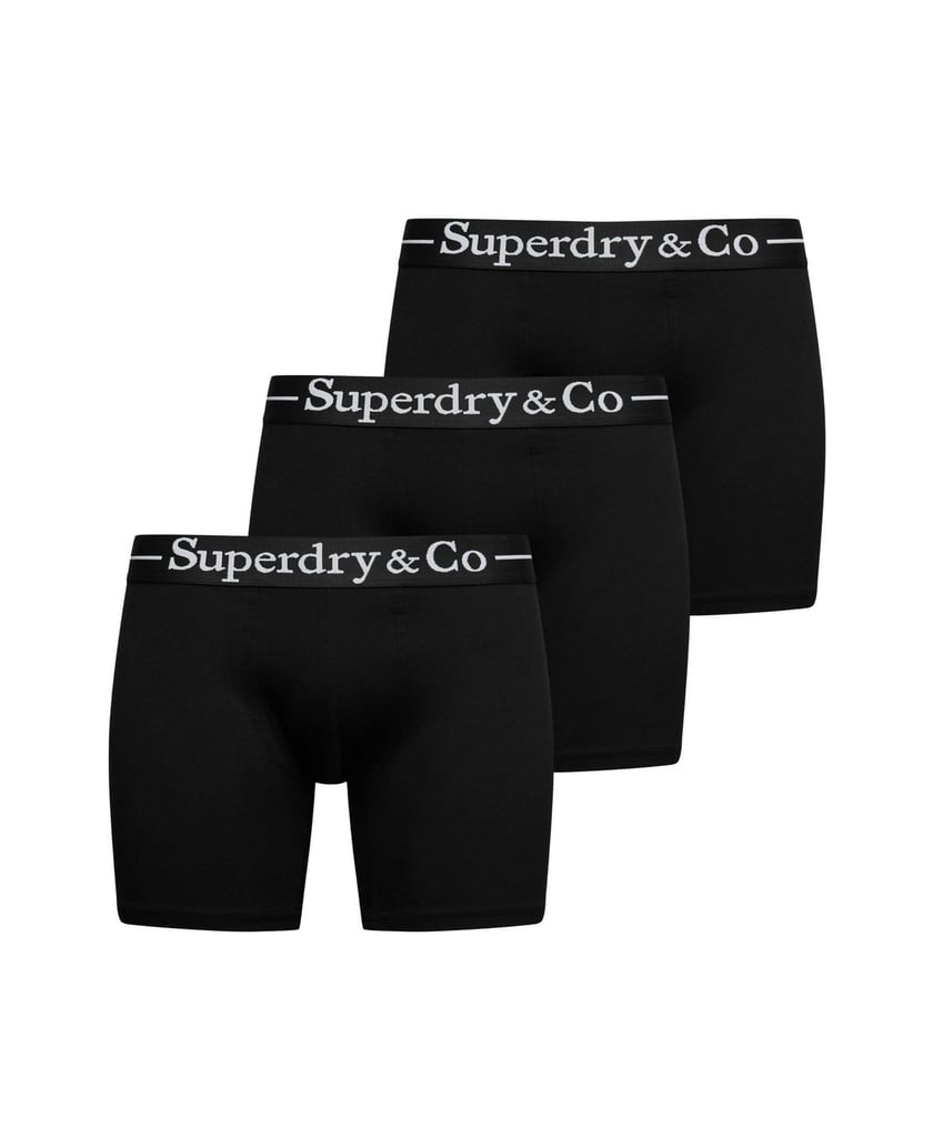 Superdry-Herren-Boxershort-3er-Pack-BOXER-TRIPLE-PACK-schwarz