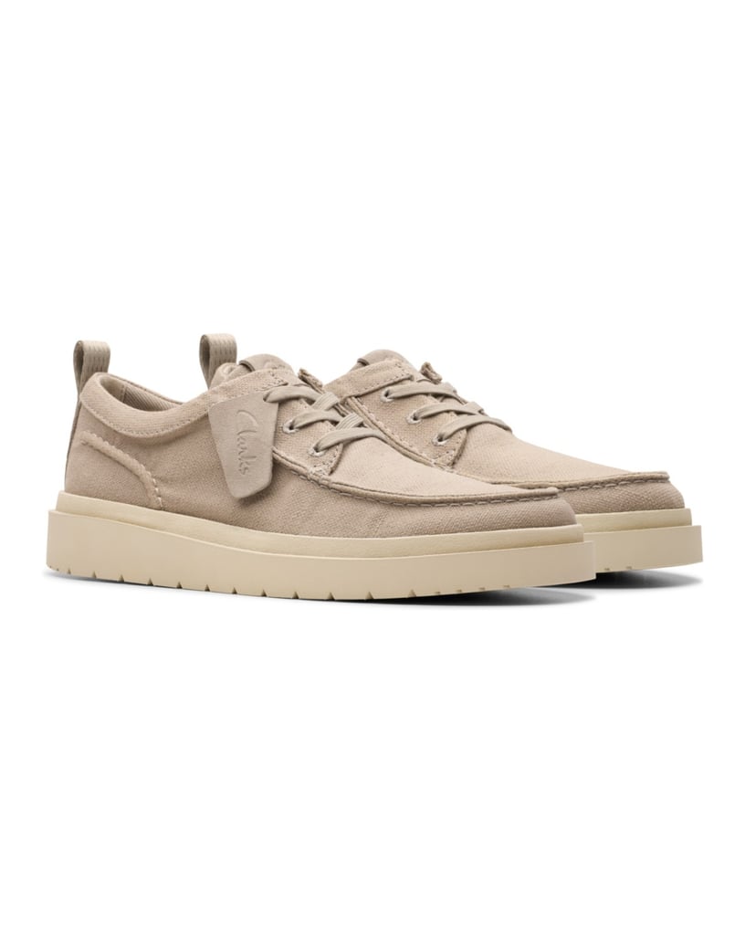 Clarks-Lifestyle-Schuhe-M-Polden-Moc-grau