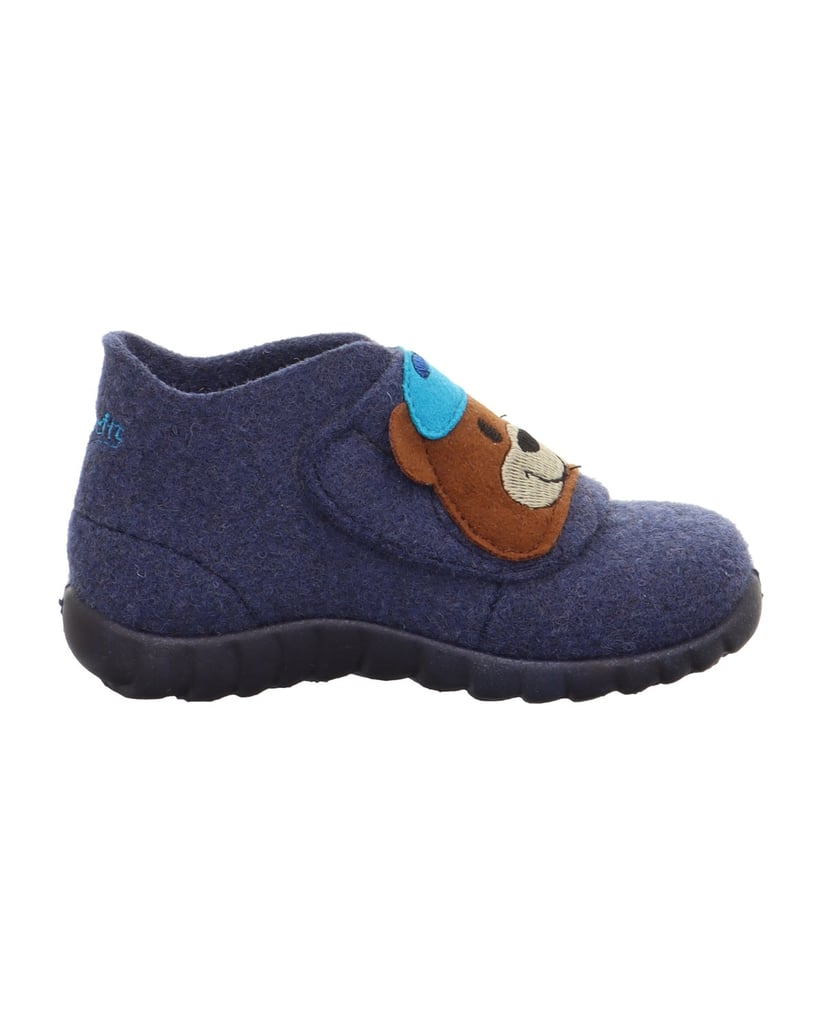 Superfit-Geschlossener-Hausschuh-HAPPY-blau