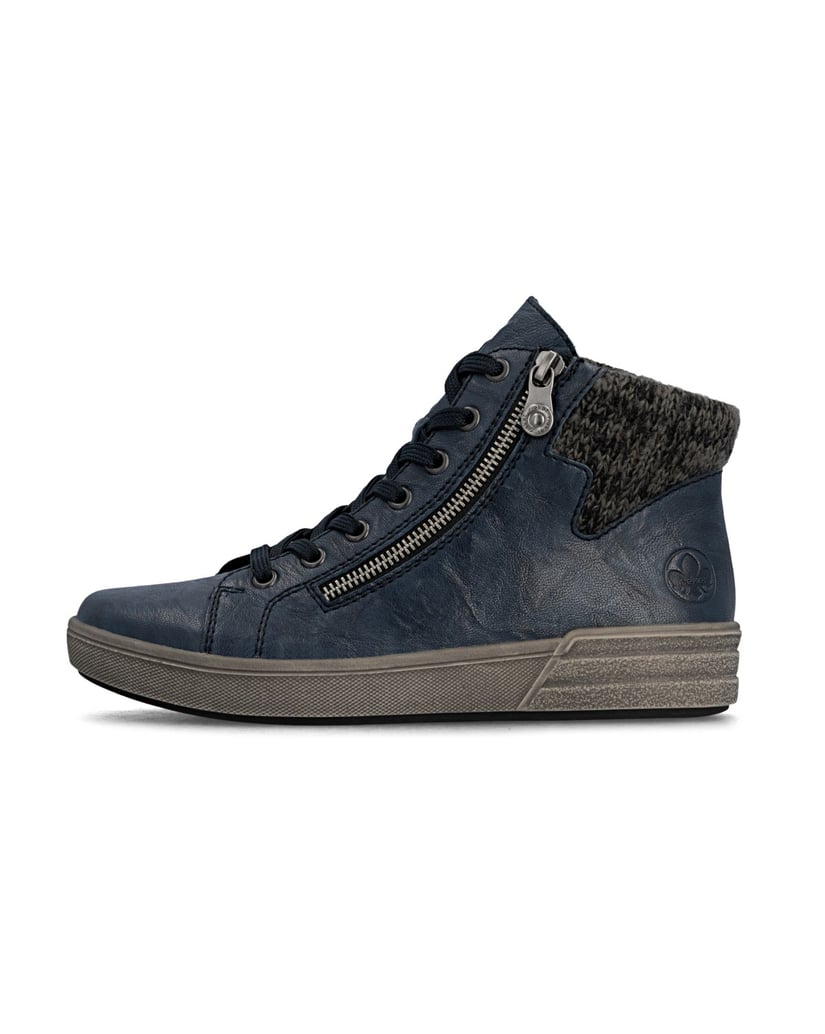 Rieker-Sneaker-High-X0709-blau