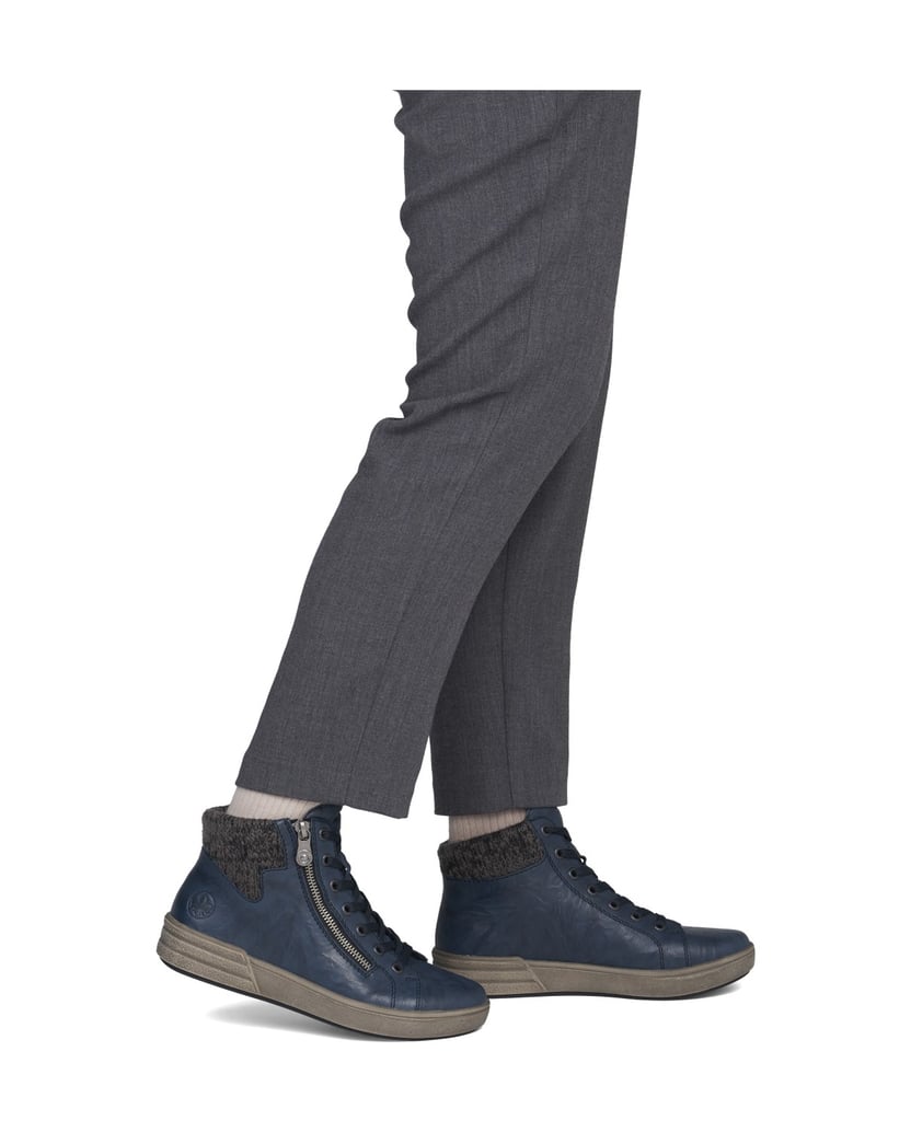 Rieker-Sneaker-High-X0709-blau